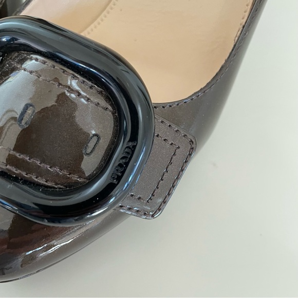 Prada | Patent Leather Pumps - Shimmer Brown - size EU 36 - Picture 15 of 16
